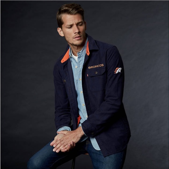 Levi's Other - Levi's NFL Denver Broncos Overshirt Jacket XL
